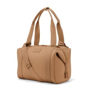 Dagne Dover Camel Tan Travel Duffel Bag